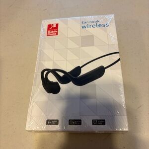 Wireless Ear-hook Headset - Black